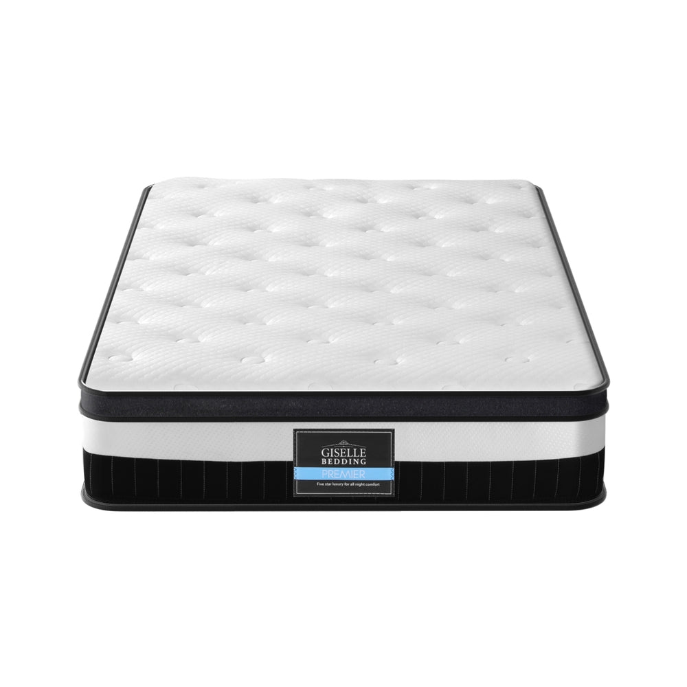 Calmcore Euro Top Mattress – White – Single