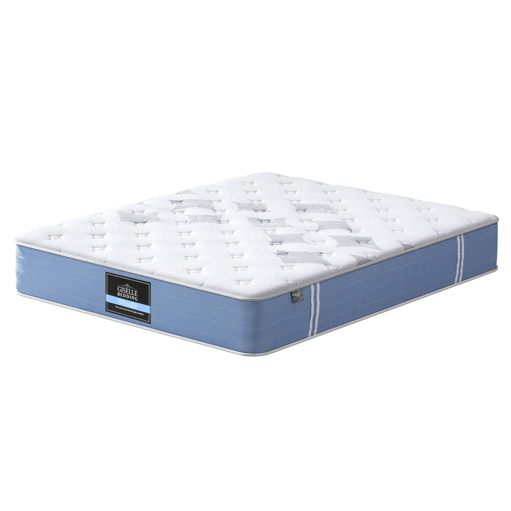 VelvetRest Euro Top Mattress – White – Double