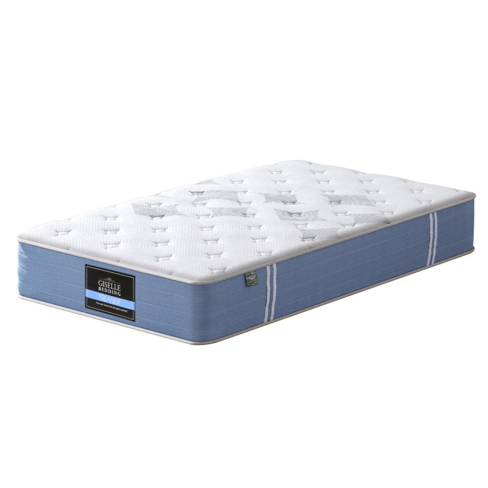 Nightfall Euro Top Mattress – White – Single