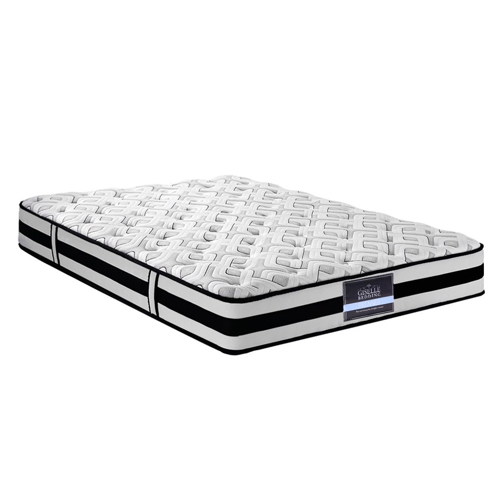 Alderon Super Firm Mattress – White – Double