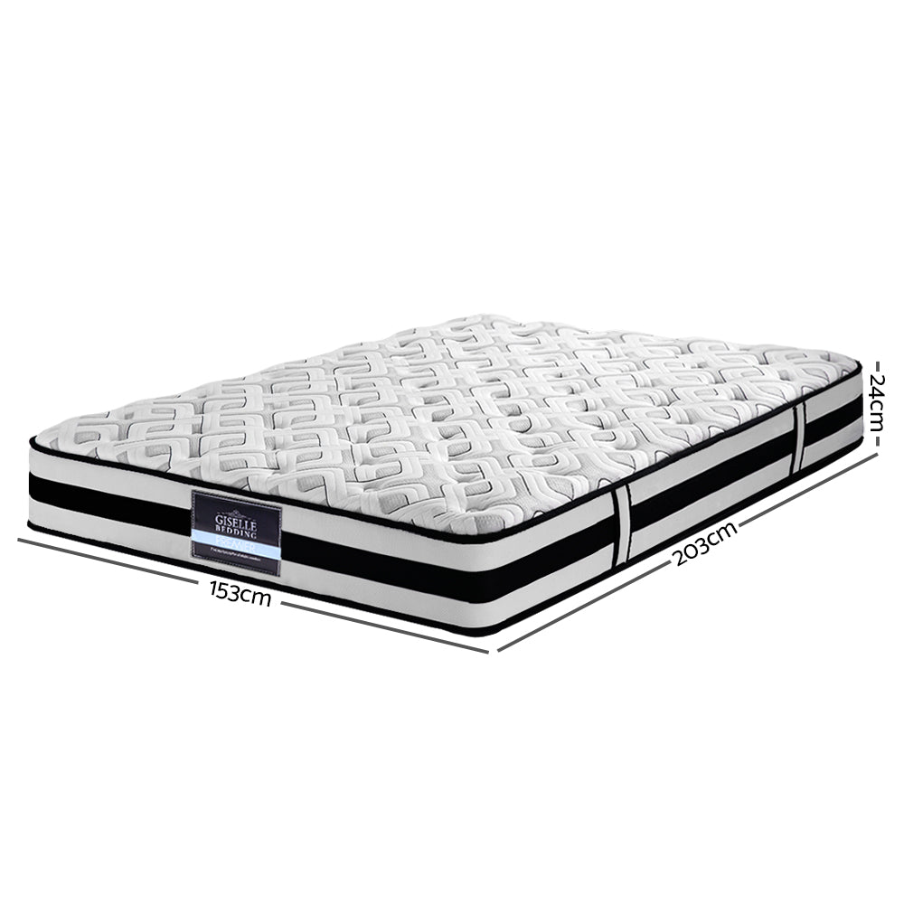 Fiora Super Firm Mattress – White – Queen