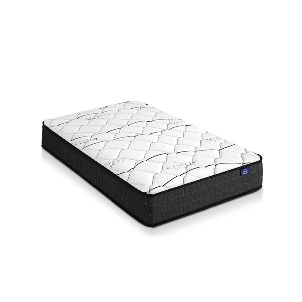 Kairo Bonnell Spring Mattress – White – Single