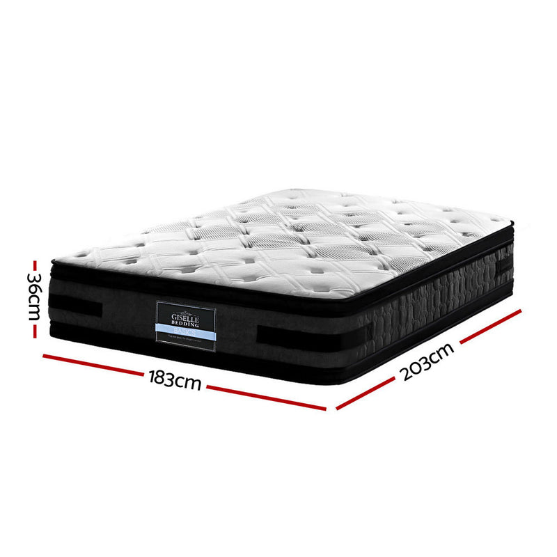 KING Size - Cool Gel 7 Zone Memory Foam Mattress - 36cm