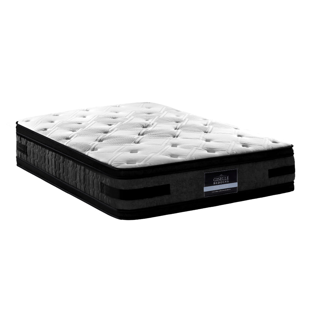 Luna Cool Gel Memory Foam Mattress – White – King