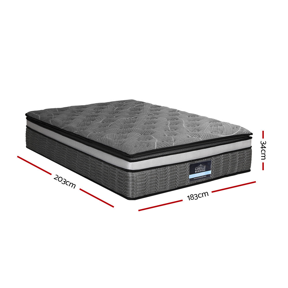 DeepSleep Pocket Spring Mattress – White – King