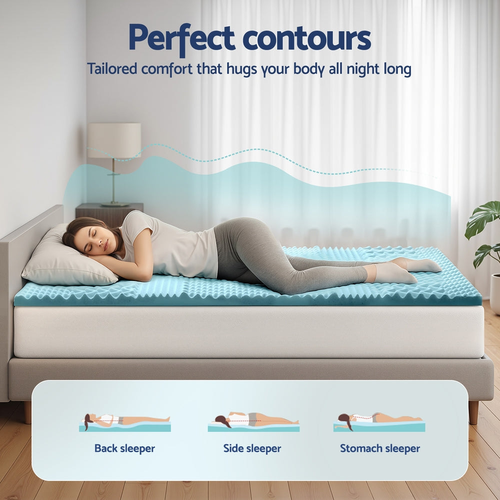 Moonrise Gel Foam Mattress – White – King Single