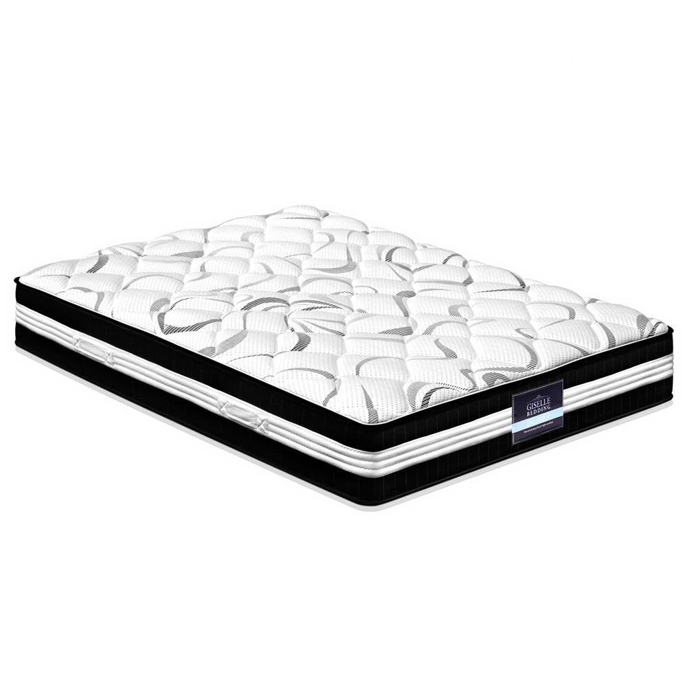 Alderon Euro Top Pocket Spring Mattress – White – Double