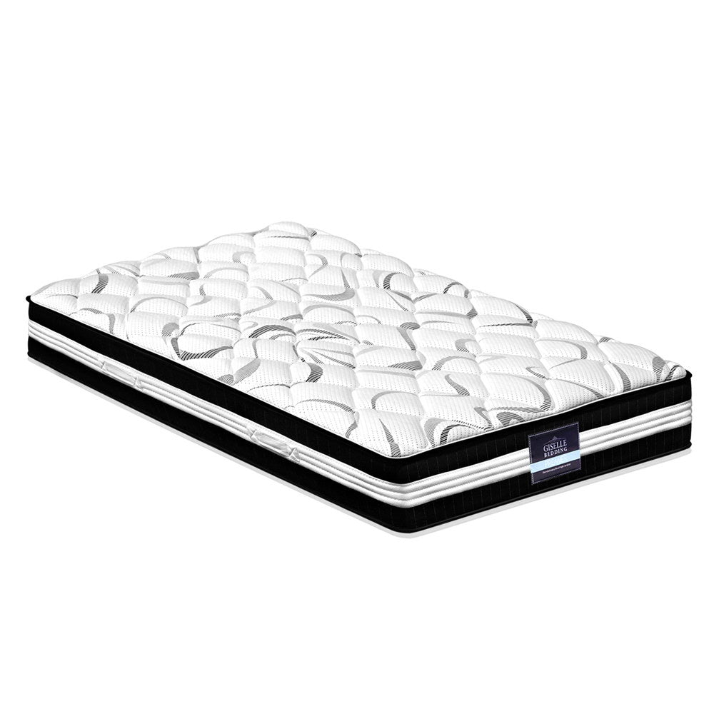 Callan Pocket Spring Mattress – White – Single