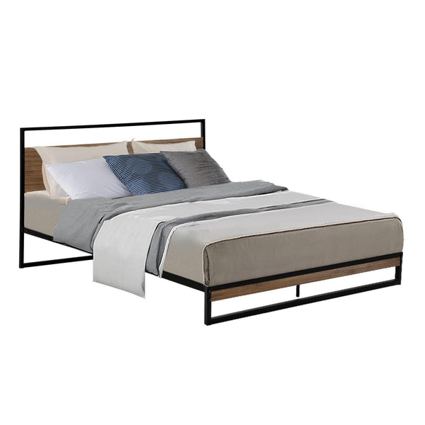 Artiss Bed Frame Double Size Metal Frame DANE