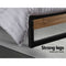 KING SINGLE Size - Metal Bed Frame