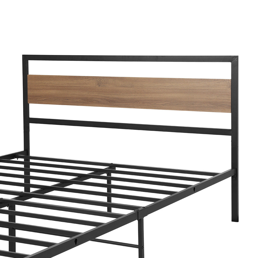 Carter Bed Head – Black – Double