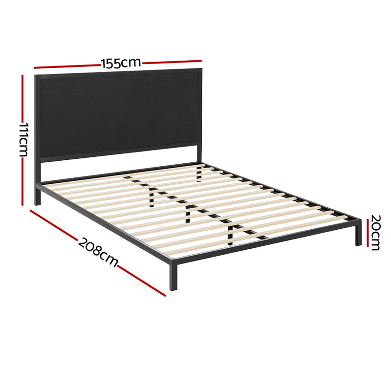 QUEEN Size - Industrial Style Bed Frame