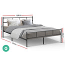 QUEEN Size - Sleek Metal Bed Frame