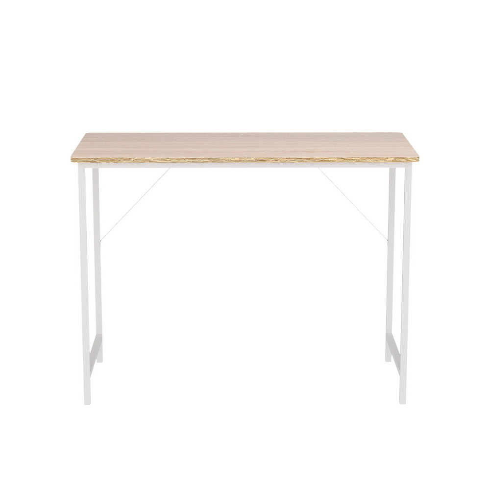 Sund Computer Desk – Brown / Wood – 100cm