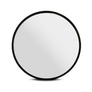 Round Wall Mirror - 80cm - Black