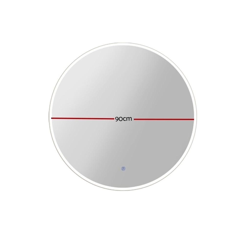 Lumina LED Wall Mirror – Round – 90 cm