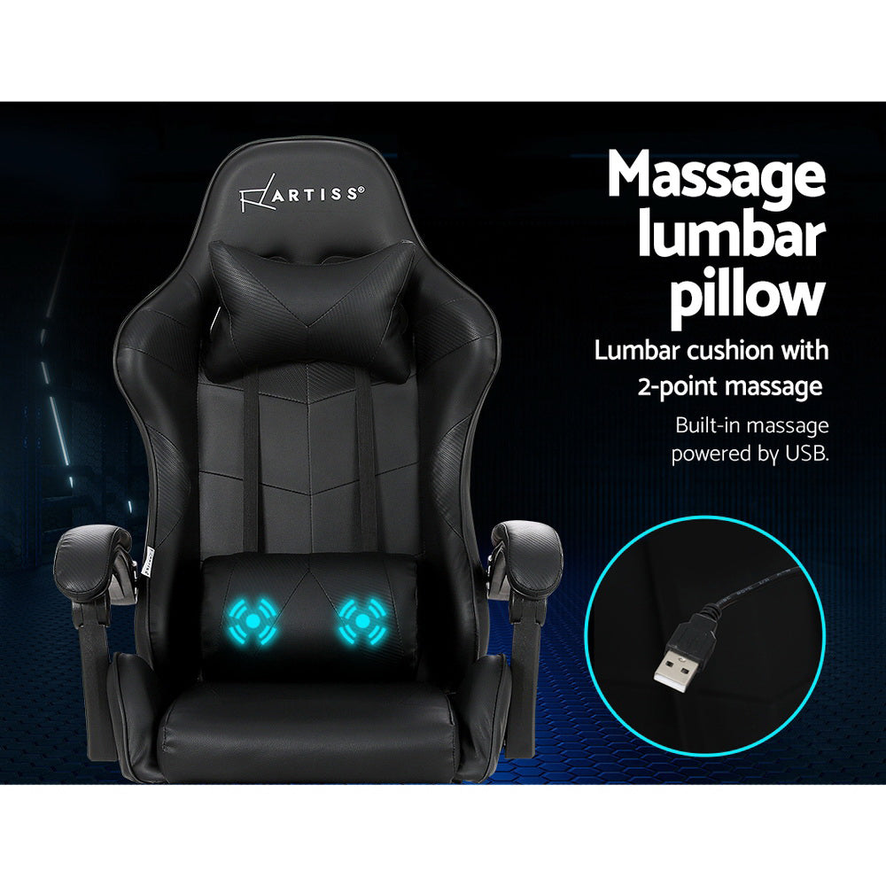 Nova Gaming Office Chair – Black – With Massage