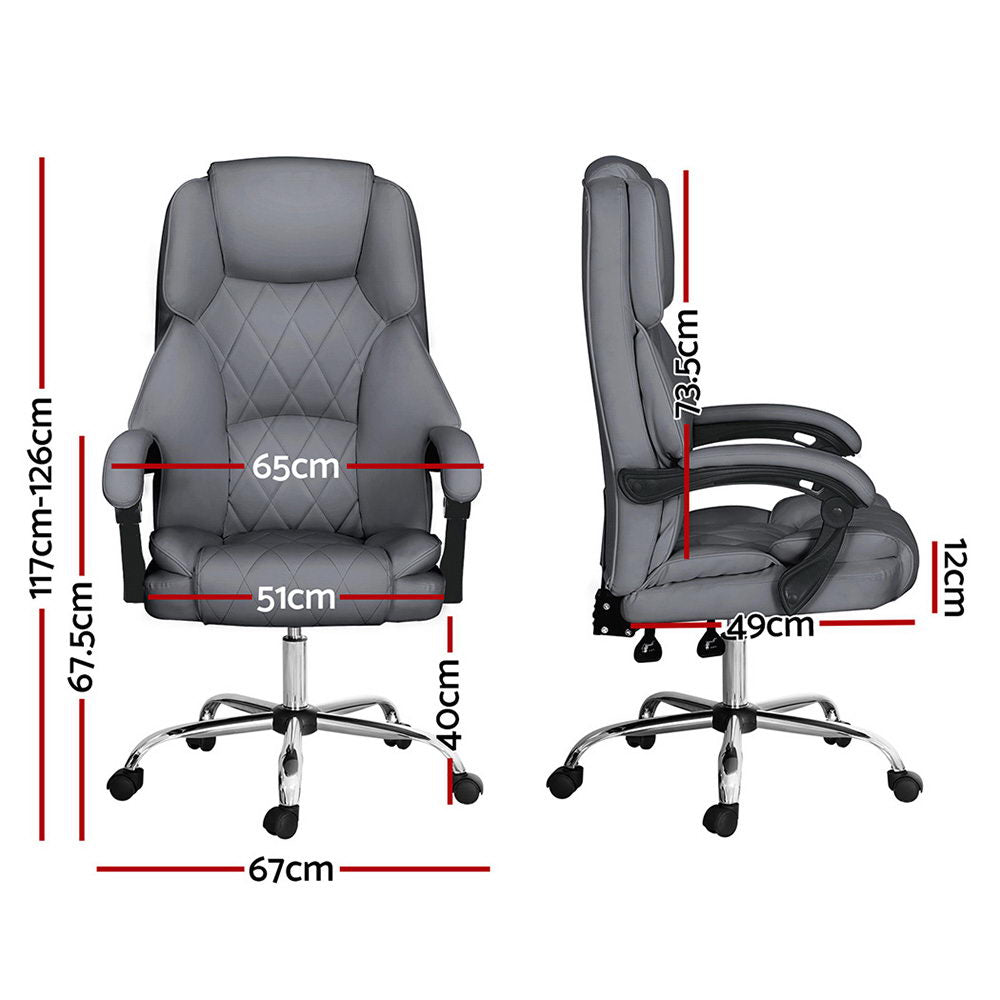 Camelon Executive Office Chair – Grey – Standard