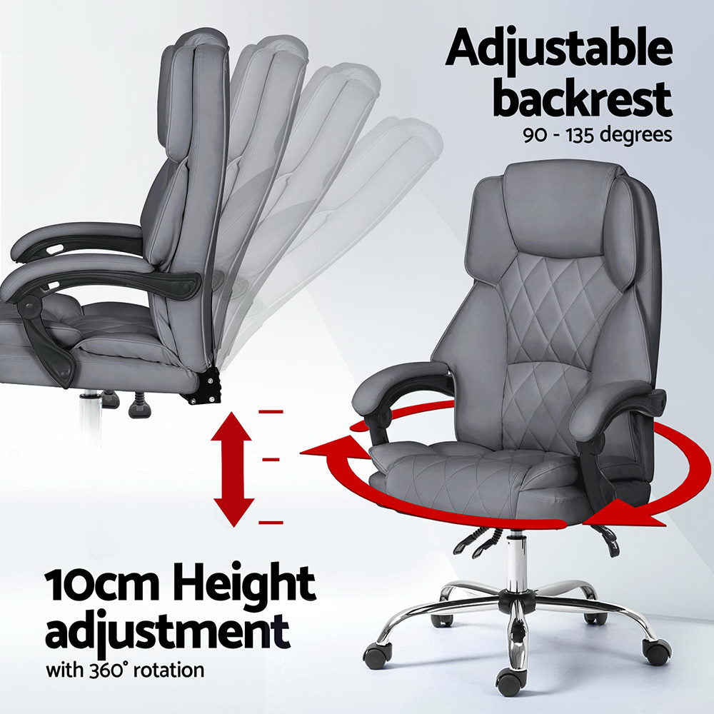 Camelon Executive Office Chair – Grey – Standard