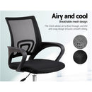 Mid Back Mesh Office Chair - Black