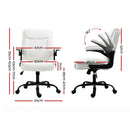 Mid Back Office Chair – White