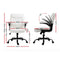 Mid Back Office Chair – White