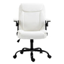 Mid Back Office Chair – White