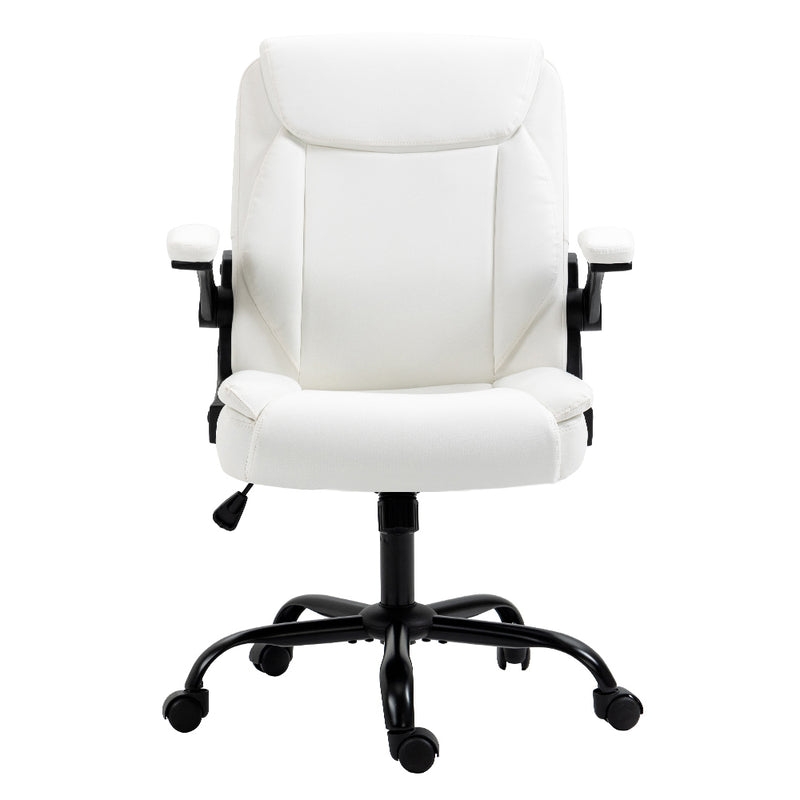 Mid Back Office Chair – White