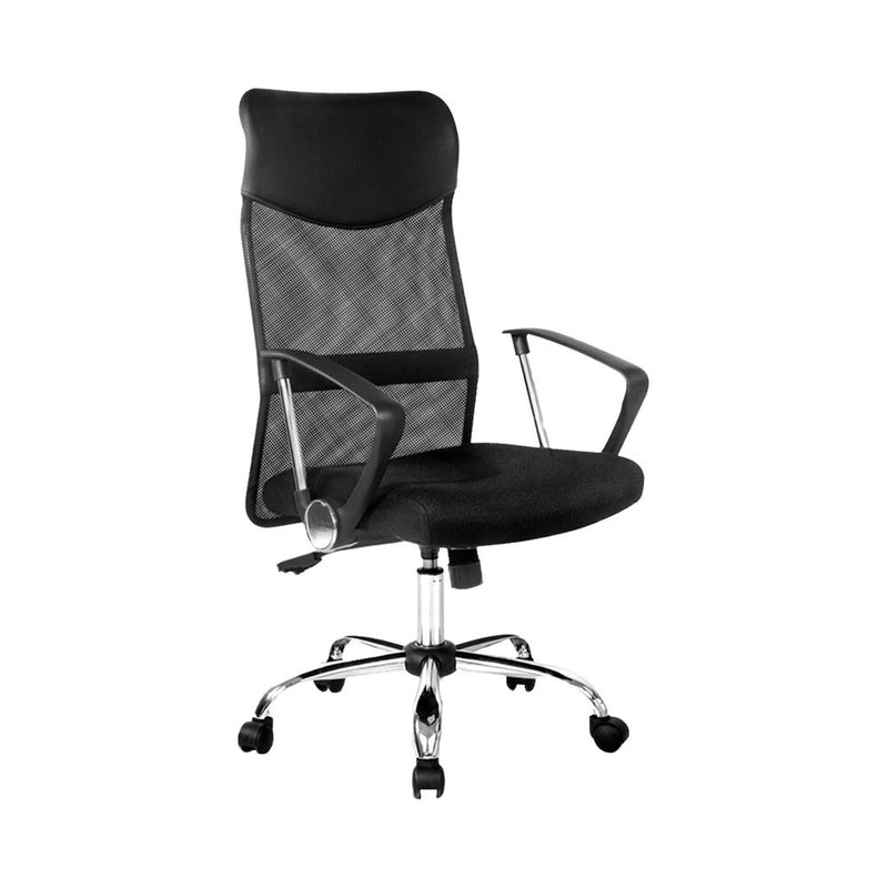 Artiss Mesh Office Chair High Back Black