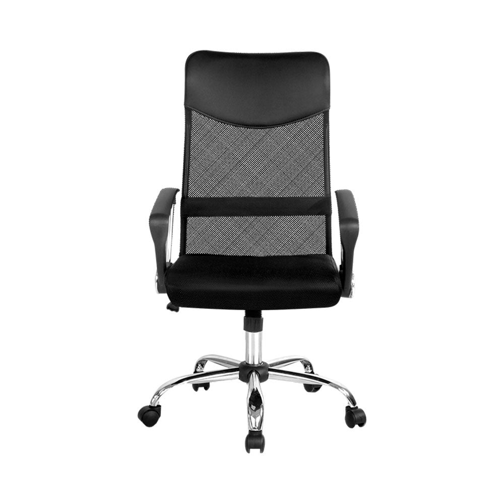Vertex High Back Mesh Office Chair – Black