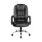 Leather Executive Office Chair - Black