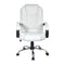 Executive Leather Office Chair - White