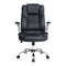 Leather Office Chair with Tilt – Black