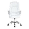 Leather Executive Office Chair - White