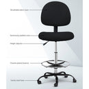 Fabric Office Chair - Black