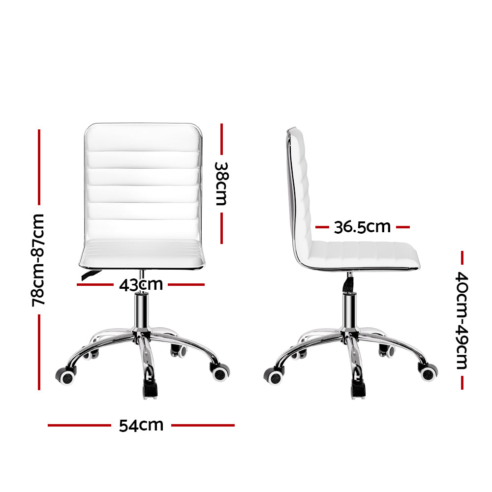 Kairo Office Chair – White – Standard
