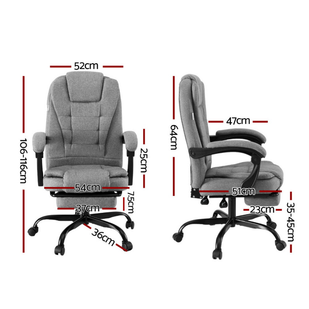 Modena Executive Office Chair – Grey – Standard