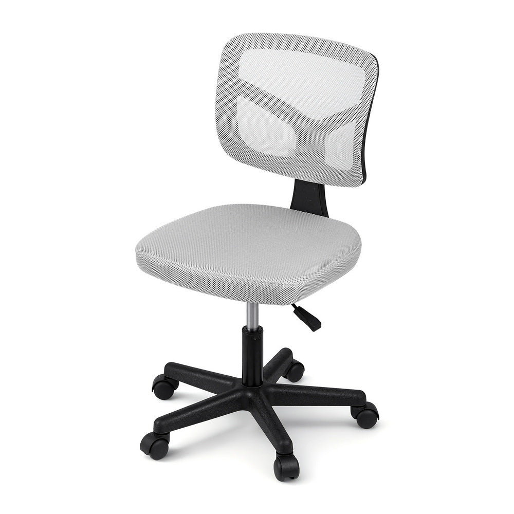 Meridian Armless Office Chair – Grey