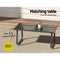 Outdoor Sofa Lounge Set – Textilene Table & Chairs, Garden Style