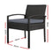 Outdoor Rattan Dining Chair - Black