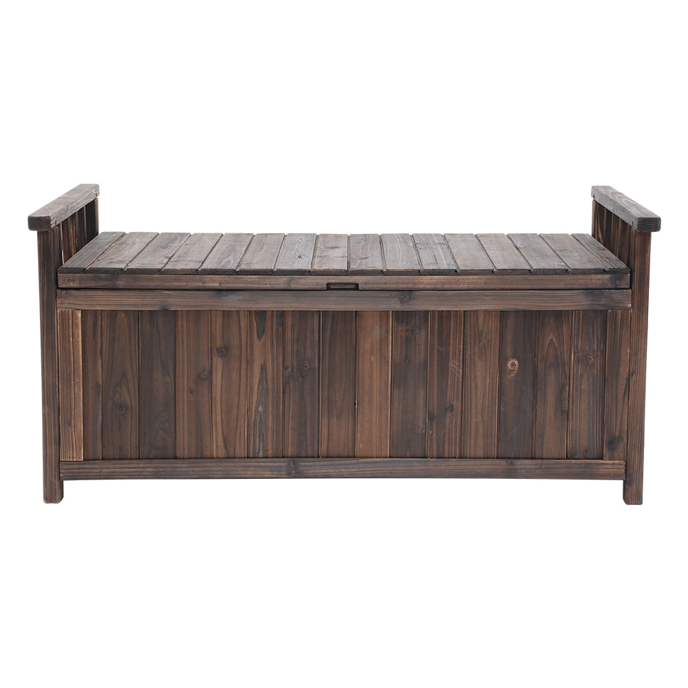 Meridian Outdoor Storage Bench – Charcoal – 106 cm