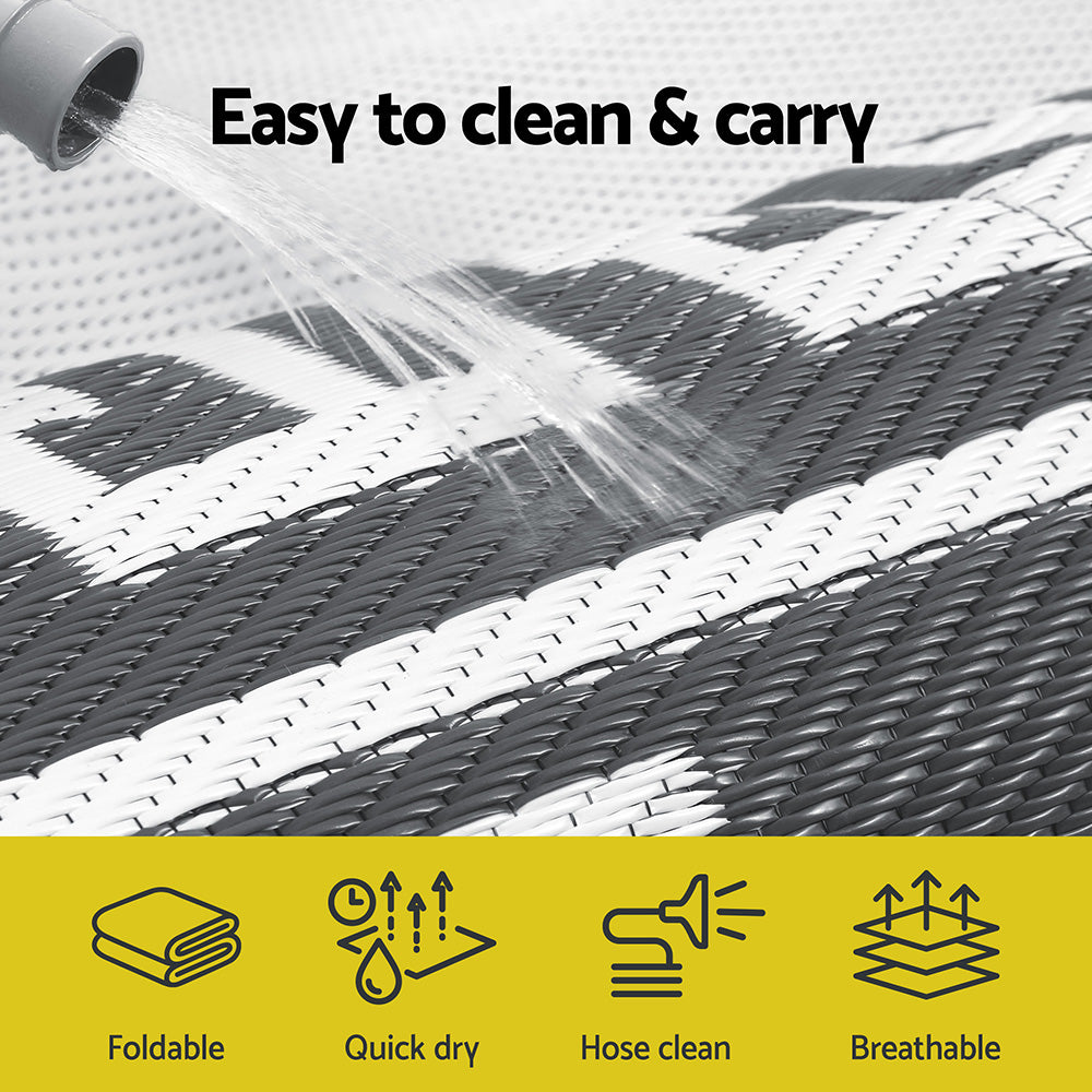 Florence Modern Rug – Grey – 152 × 244 cm