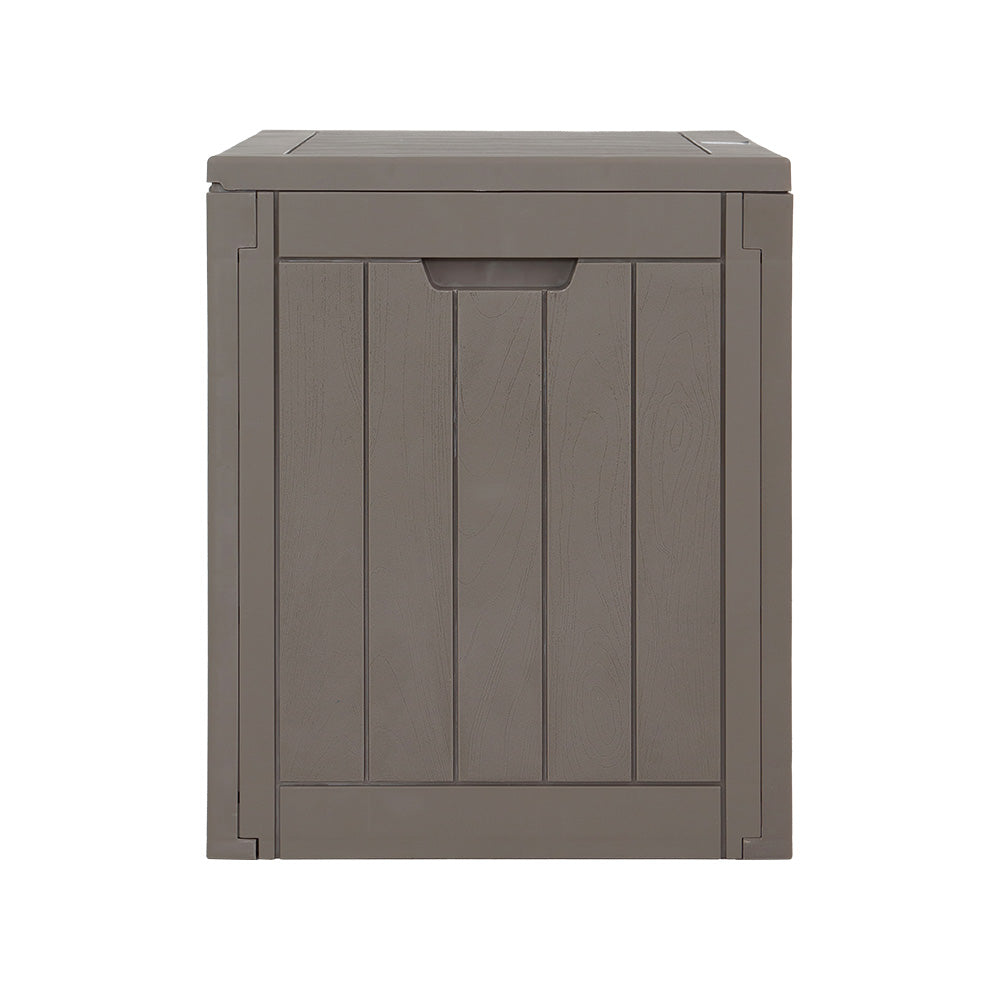 Korvyn Outdoor Storage Box – Grey – 118L