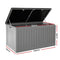 Outdoor Storage Box 270L – Lockable Bench, Grey