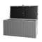 Outdoor Storage Box 270L – Lockable Bench, Grey
