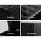 Blanket Storage Ottoman – Leather, 97cm Black