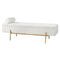 Bed Ottoman with Pillow – 140cm Boucle Fabric