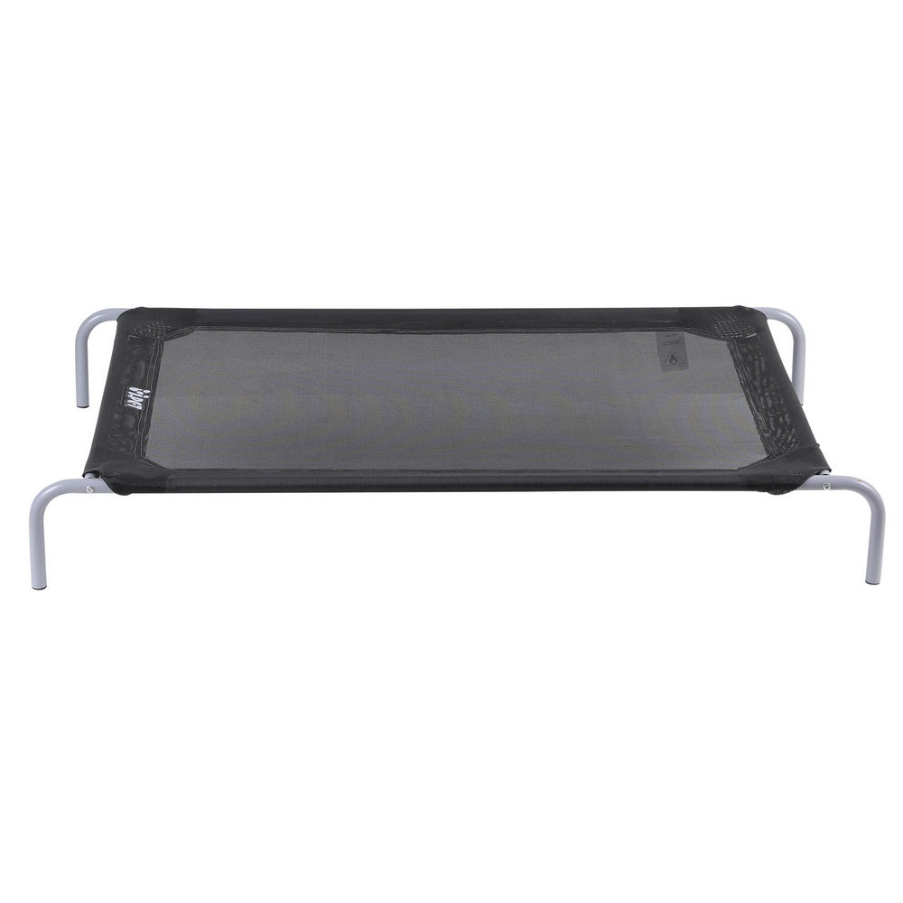 Titan Elevated Dog Bed – Black – 137 cm