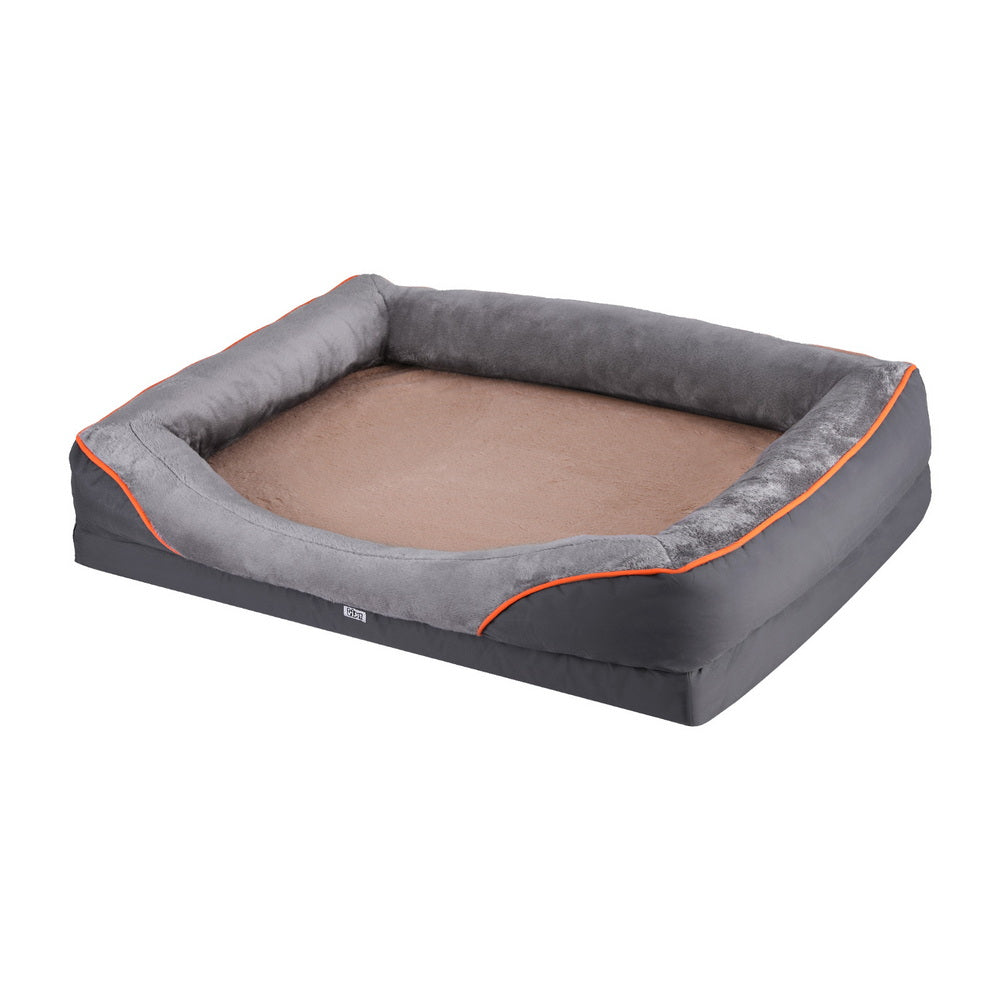 Pet Bed Orthopedic Washable Dog Bed Plush Fleece Sofa Cushion Mat