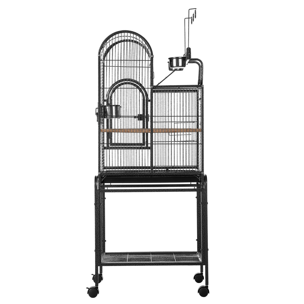 Summit Bird Cage with Storage – Black – 153 cm